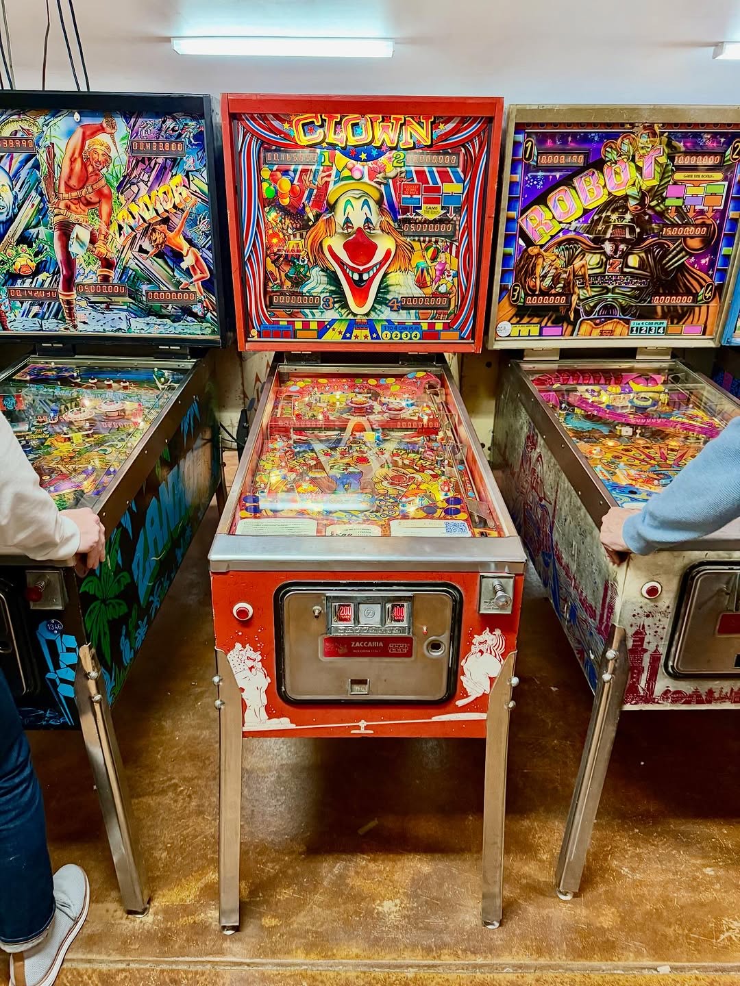 Zaccaria Clown pinball machine