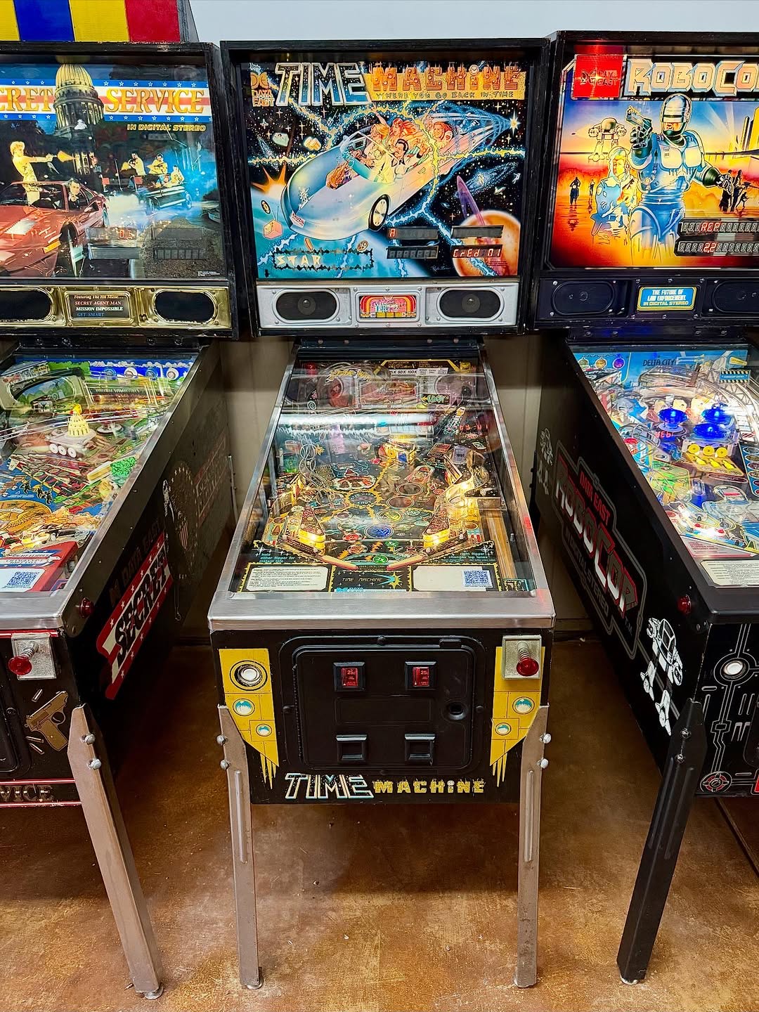 Data East Time Machine Pinball Machine (1988)