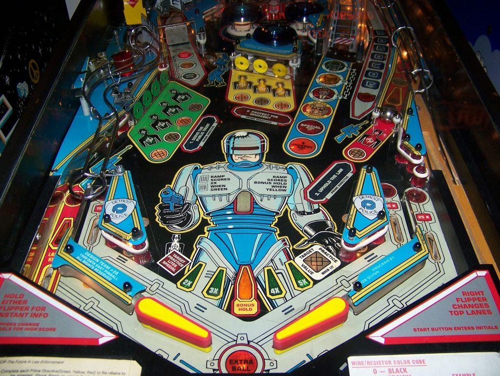 Data East Robocop pinball machine (Refurbished)