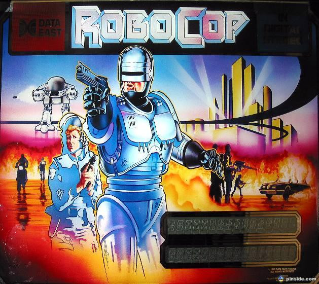 Data East Robocop pinball machine (Refurbished)