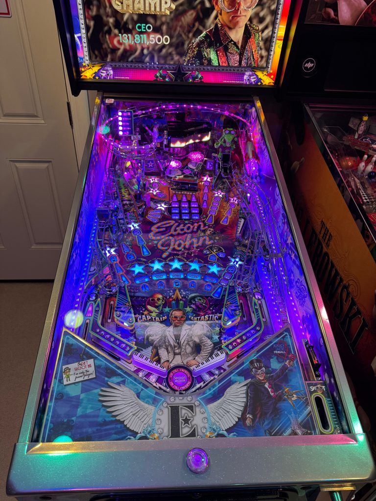 Jersey Jack Pinball Elton John Platinum Edition (Refurbished)