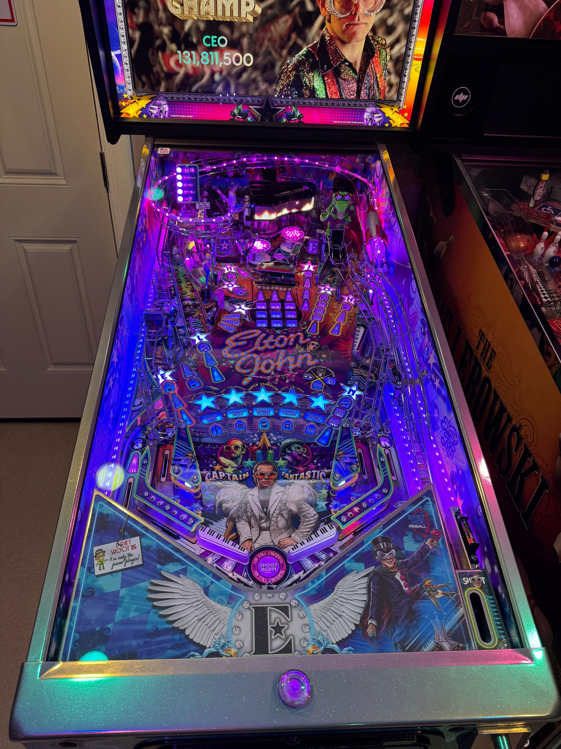 Jersey Jack Pinball Elton John Platinum Edition (Refurbished) - Image 5