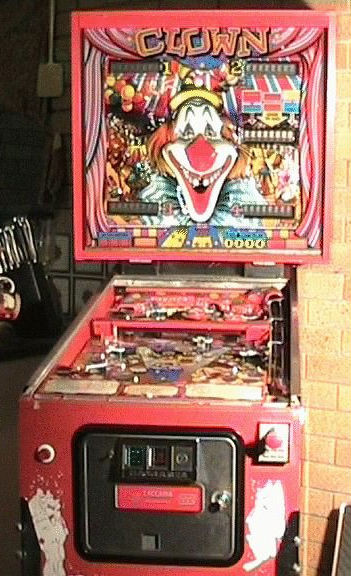 Zaccaria Clown pinball machine (Refurbished)