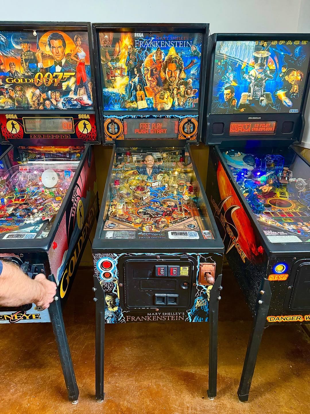 Sega Pinball Mary Shelley's Frankenstein