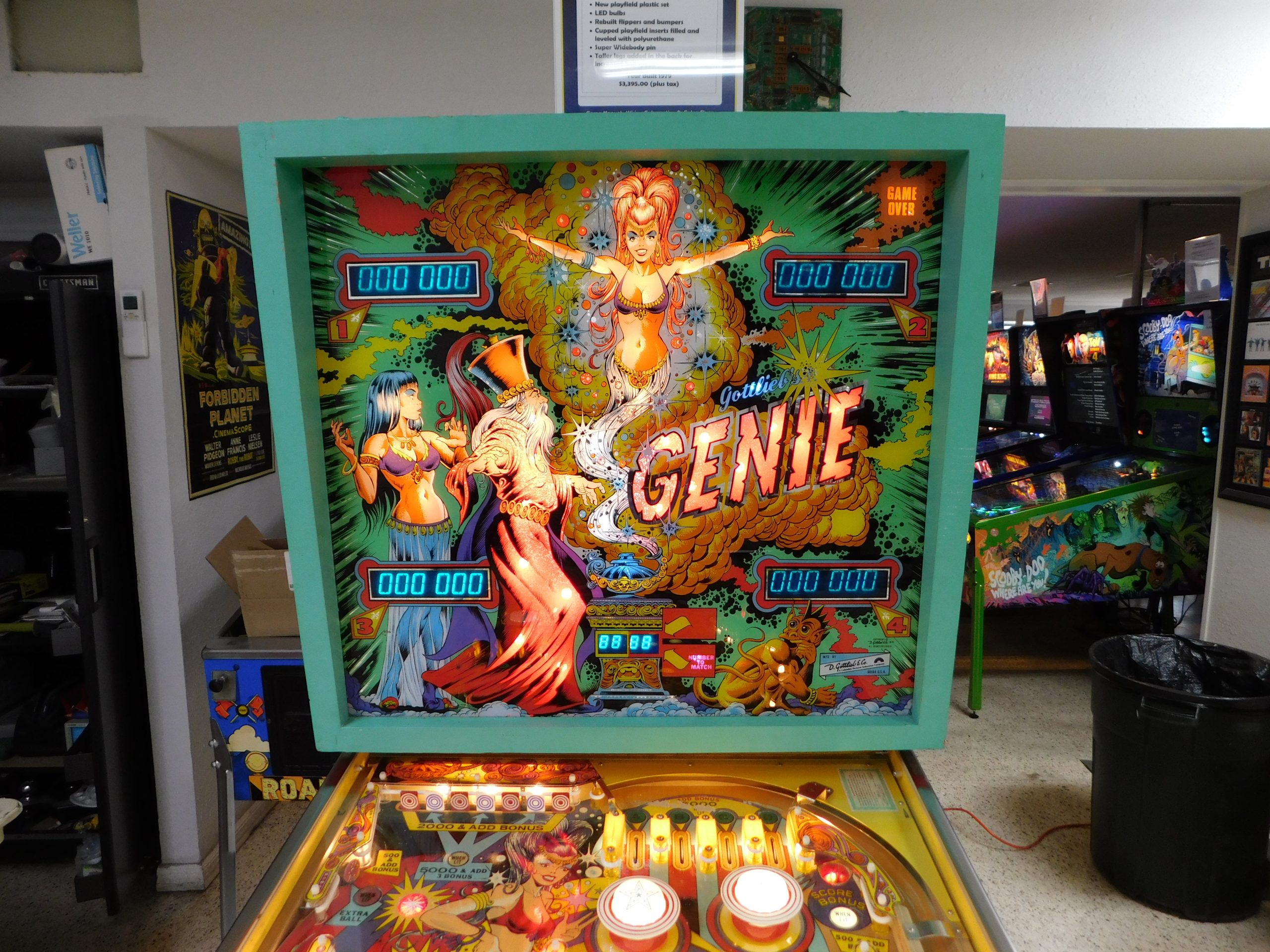 1979 Gottlieb Genie (Refurbished) - Image 5