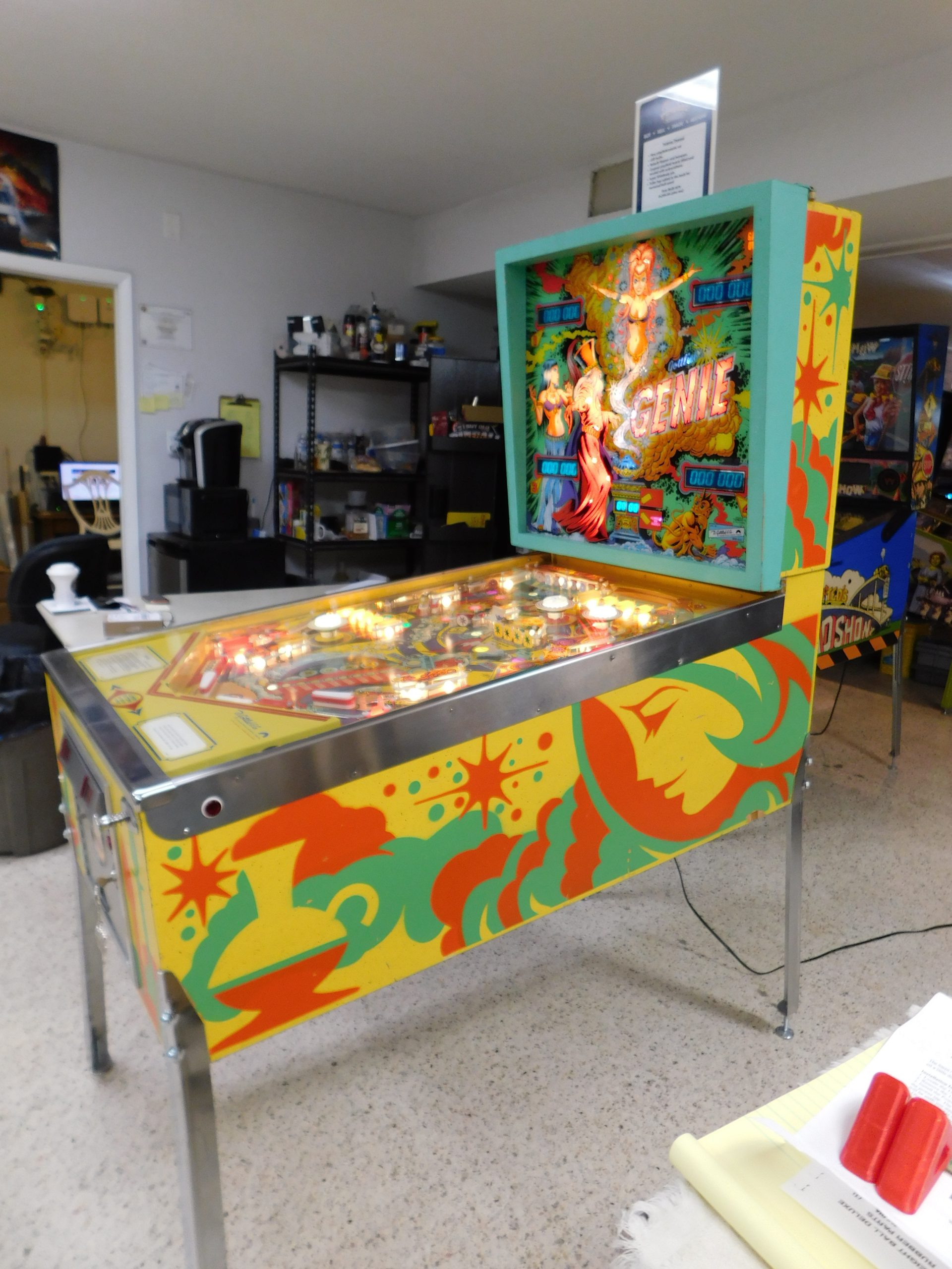 1979 Gottlieb Genie (Refurbished) - Image 1