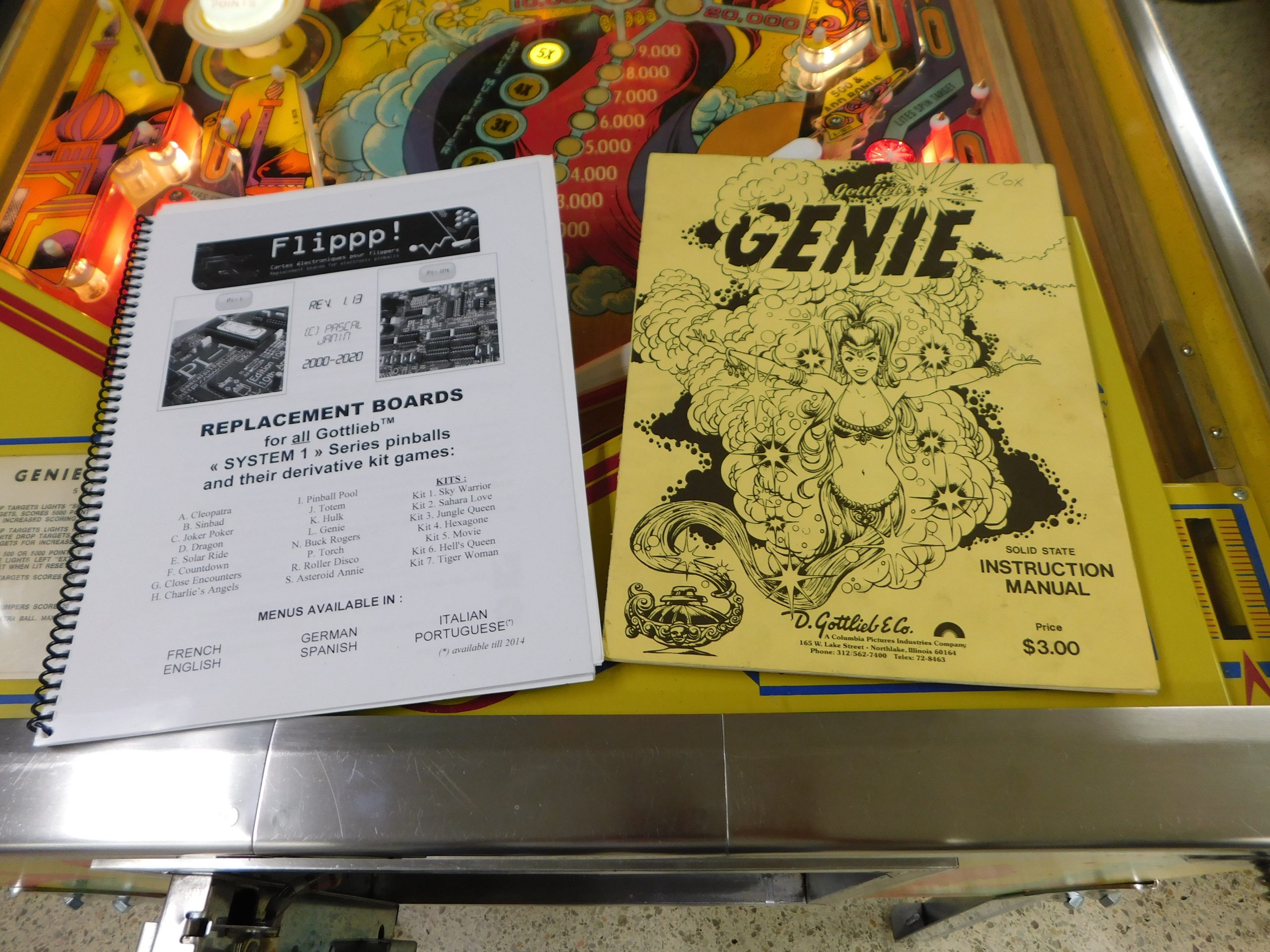 1979 Gottlieb Genie (Refurbished) - Image 19