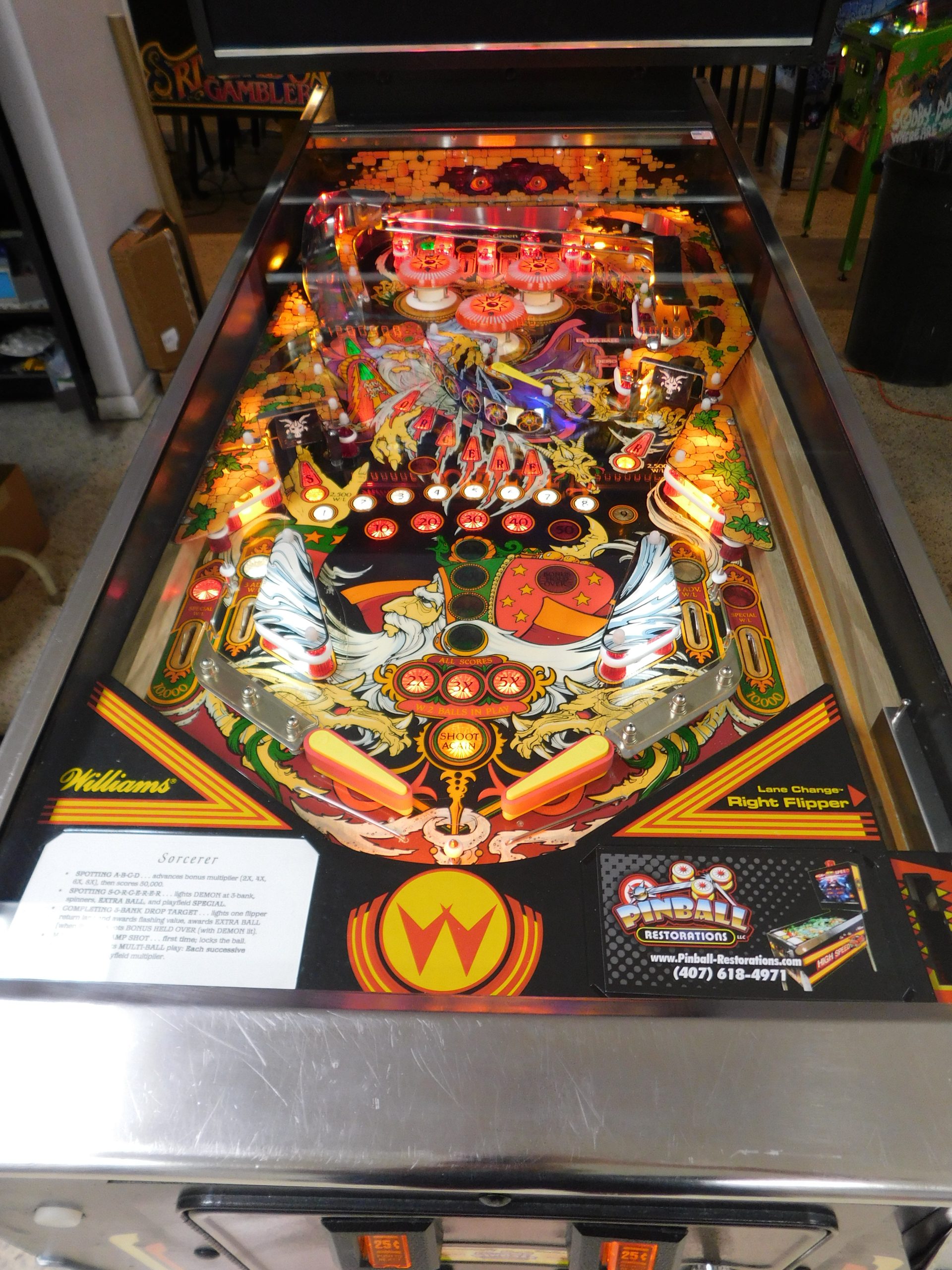 1985 Williams Sorcerer(Refurbished) - Image 17