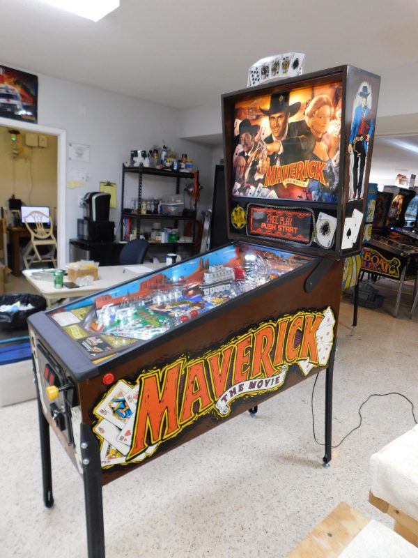 1994 Data East/Sega Maverick The Movie (Refurbished)