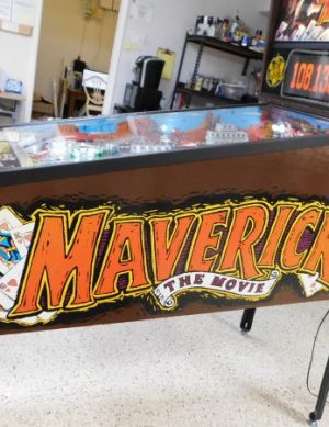 1994 Data East/Sega Maverick The Movie (Refurbished) - Image 20